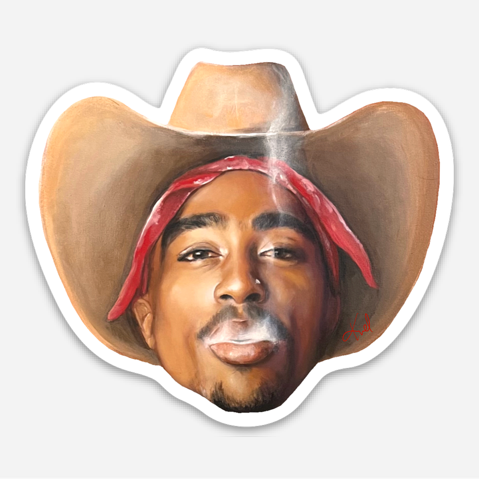 Tupac Stickers